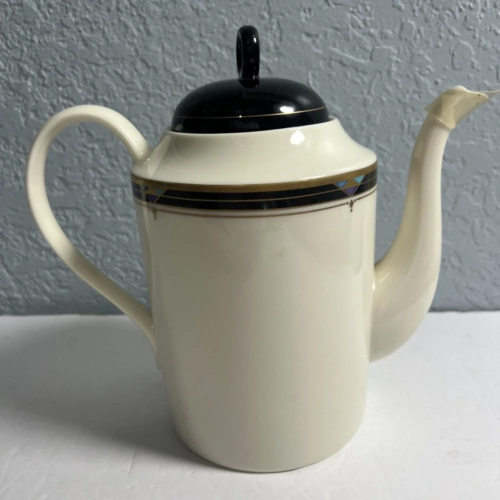 Mikasa Porcelain coffee pot 